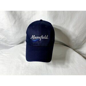 Mansfield Plumbing logo Adjustable Blue Hat